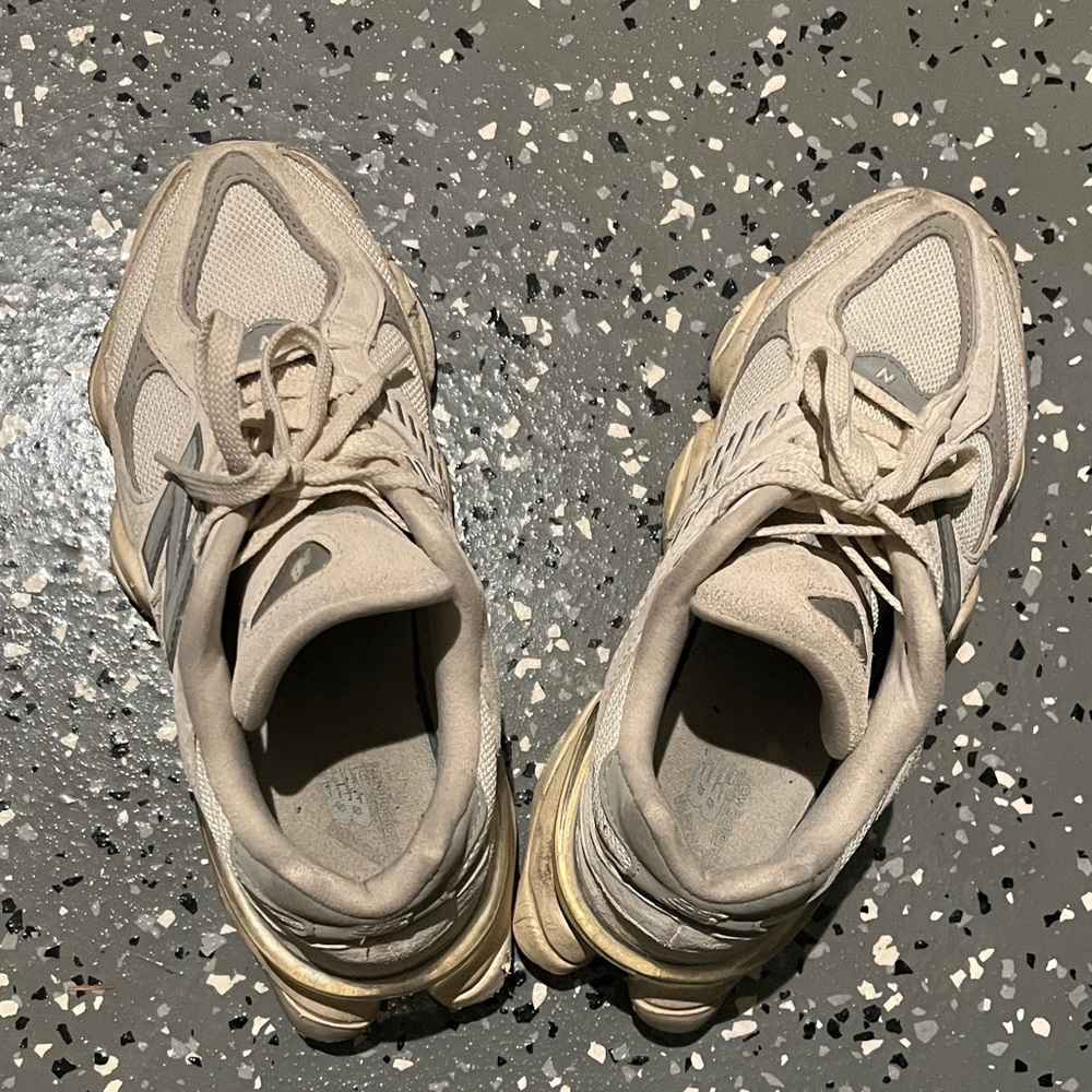 Beige Athletic Sneakers